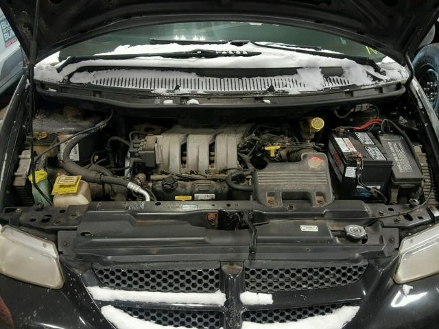 1B4GP44L2YB542605 - 2000 DODGE GRAND CARA GRAY photo 7