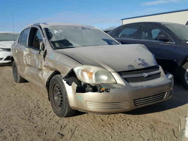 1G1AK55F877281192 - 2007 CHEVROLET COBALT LS GOLD photo 1