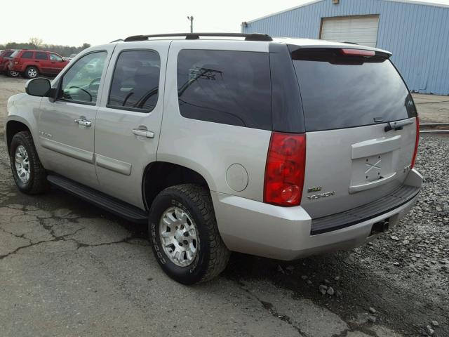 1GKFK13037J285470 - 2007 GMC YUKON TAN photo 3