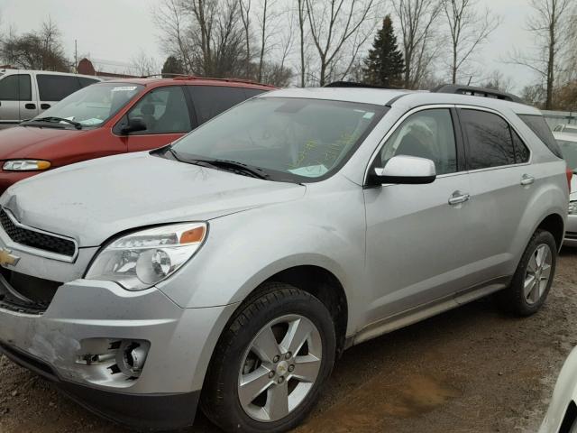 2GNALDEK9D6336201 - 2013 CHEVROLET EQUINOX LT SILVER photo 2