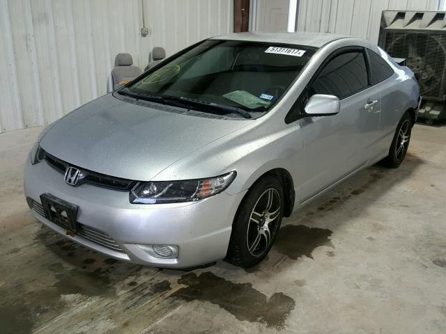 2HGFG11628H518232 - 2008 HONDA CIVIC LX SILVER photo 2