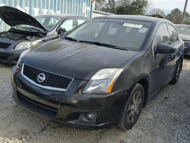 3N1AB6AP5CL774378 - 2012 NISSAN SENTRA 2.0 BLACK photo 2