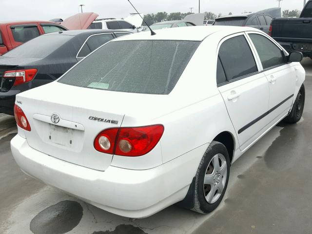 1NXBR30E26Z740271 - 2006 TOYOTA COROLLA CE WHITE photo 4