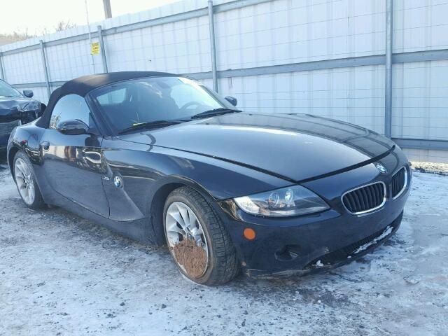 4USBT33585LR70638 - 2005 BMW Z4 2.5 BLACK photo 1