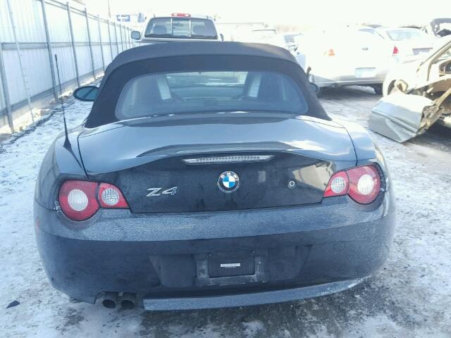 4USBT33585LR70638 - 2005 BMW Z4 2.5 BLACK photo 6