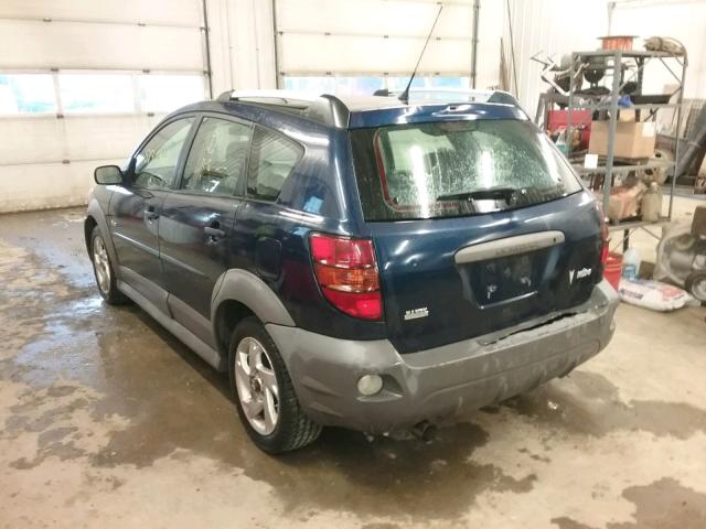 5Y2SL67897Z417394 - 2007 PONTIAC VIBE BLUE photo 3