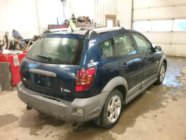 5Y2SL67897Z417394 - 2007 PONTIAC VIBE BLUE photo 4