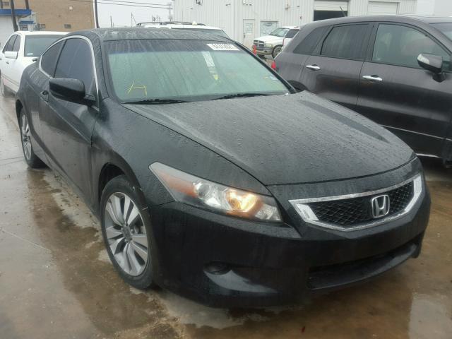 1HGCS12729A020184 - 2009 HONDA ACCORD EX BLACK photo 1