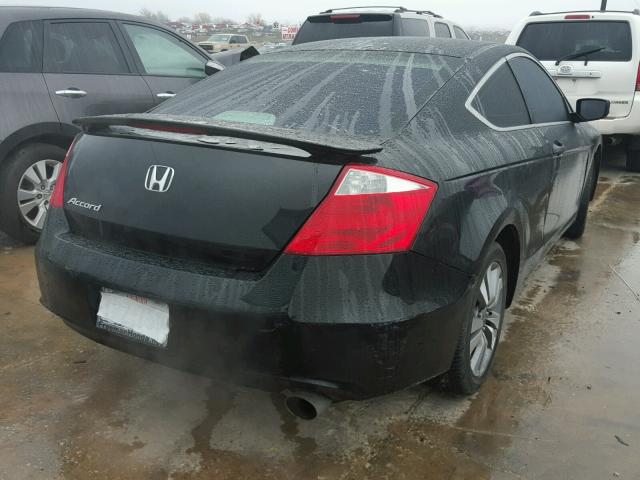 1HGCS12729A020184 - 2009 HONDA ACCORD EX BLACK photo 4