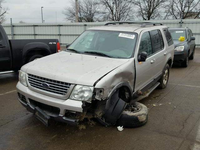 1FMZU73K54ZA53341 - 2004 FORD EXPLORER X GRAY photo 2