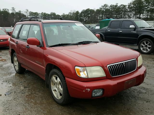 JF1SF656X1H752322 - 2001 SUBARU FORESTER S 红色 照片 1