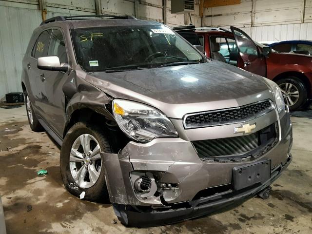 2CNALDEC9B6247044 - 2011 CHEVROLET EQUINOX LT BROWN photo 1