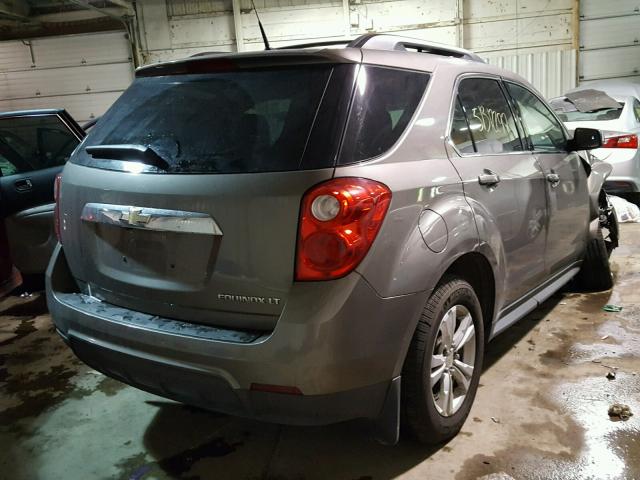 2CNALDEC9B6247044 - 2011 CHEVROLET EQUINOX LT BROWN photo 4