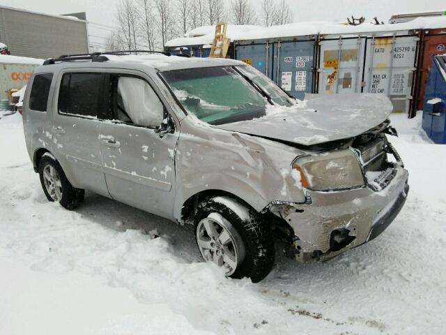 5FNYF4H47BB505389 - 2011 HONDA PILOT EX GRAY photo 1