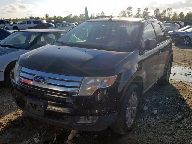 2FMDK39C17BB68776 - 2007 FORD EDGE SEL P BLACK photo 2