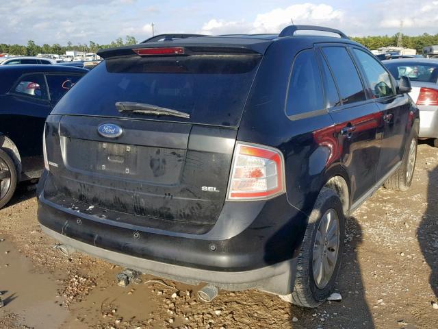 2FMDK39C17BB68776 - 2007 FORD EDGE SEL P BLACK photo 4