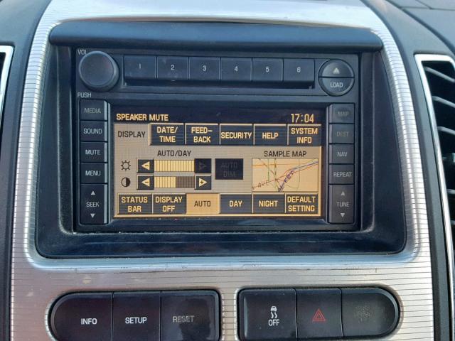 2FMDK39C17BB68776 - 2007 FORD EDGE SEL P BLACK photo 9