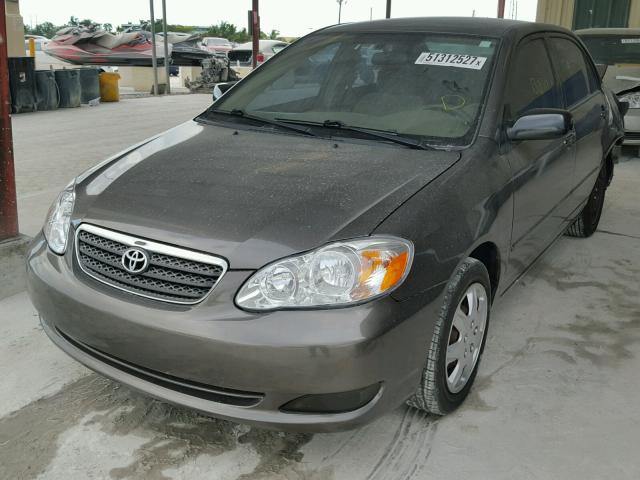 1NXBR32E77Z793790 - 2007 TOYOTA COROLLA CE GRAY photo 2