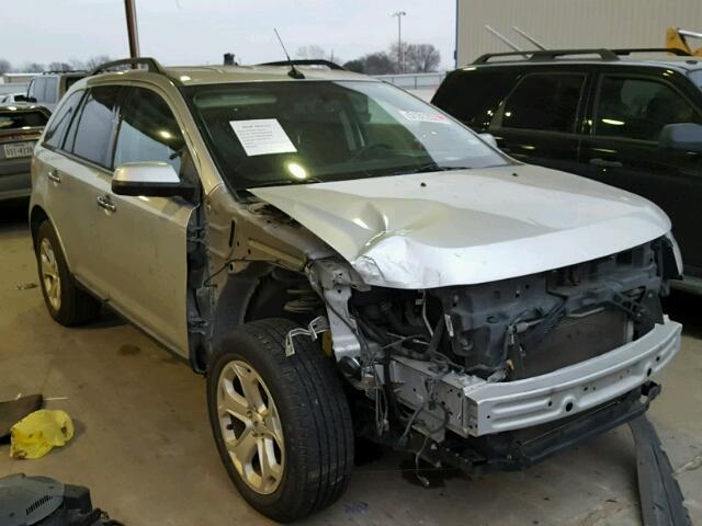 2FMDK3JC6BBB38547 - 2011 FORD EDGE SEL SILVER photo 1