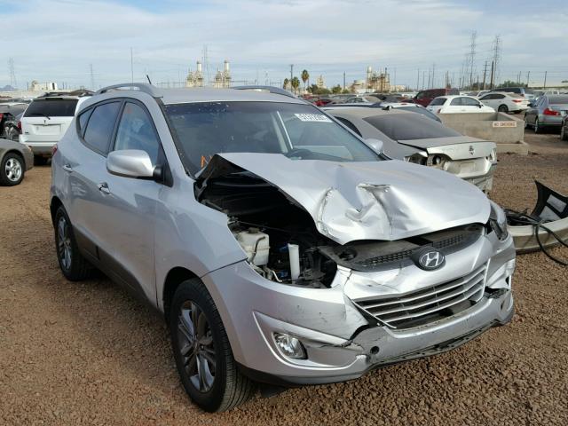 KM8JU3AG1FU049923 - 2015 HYUNDAI TUCSON LIM SILVER photo 1