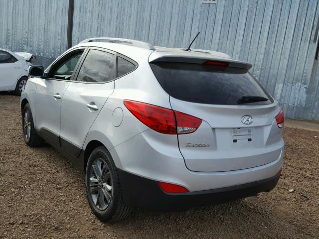 KM8JU3AG1FU049923 - 2015 HYUNDAI TUCSON LIM SILVER photo 3