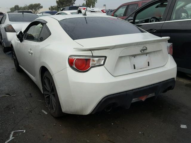 JF1ZNAA18D1720125 - 2013 TOYOTA SCION FR-S თეთრი ფოტო 3