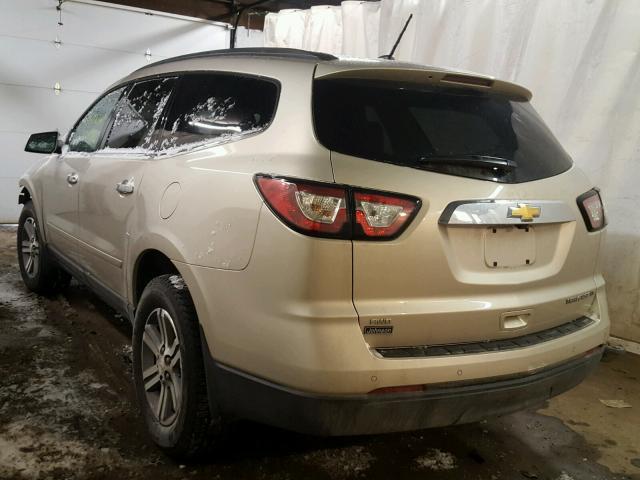 1GNKVHKD9FJ284750 - 2015 CHEVROLET TRAVERSE L TAN photo 3