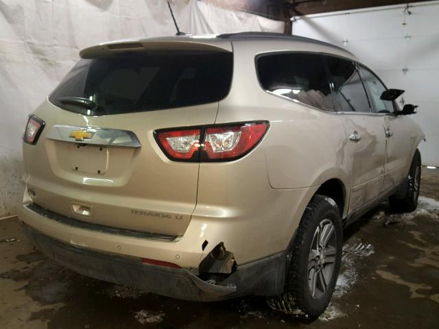 1GNKVHKD9FJ284750 - 2015 CHEVROLET TRAVERSE L TAN photo 4