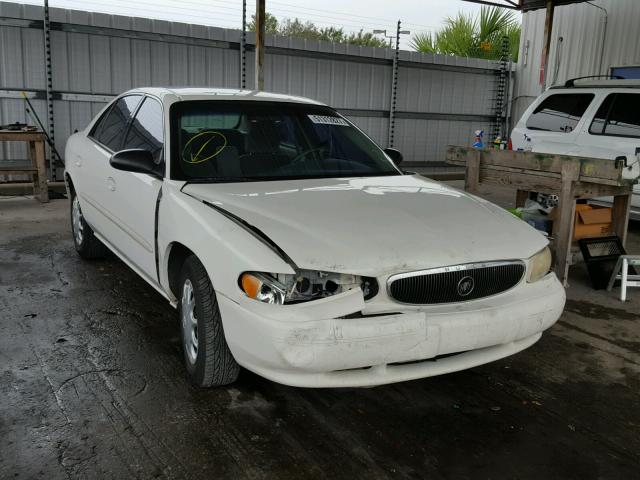 2G4WS52JX41220646 - 2004 BUICK CENTURY CU WHITE photo 1