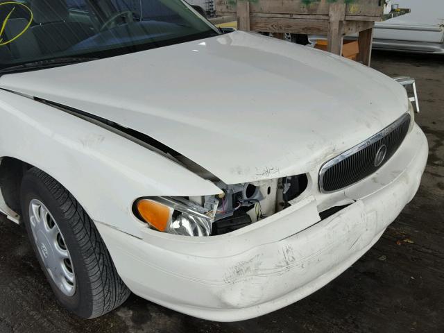 2G4WS52JX41220646 - 2004 BUICK CENTURY CU WHITE photo 9