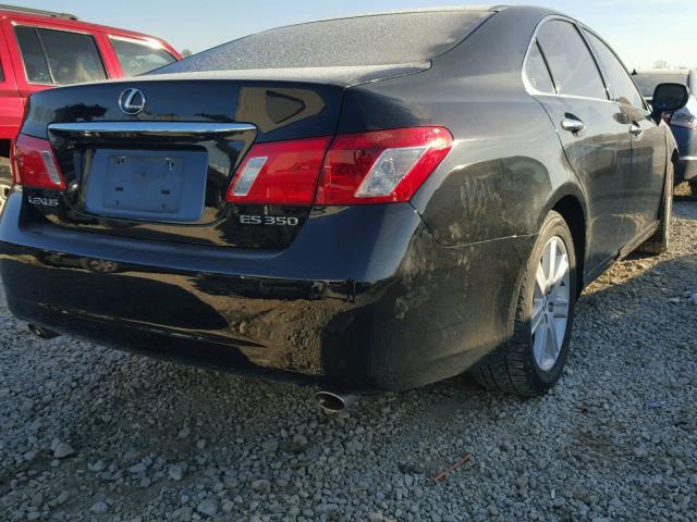 JTHBJ46G772130503 - 2007 LEXUS ES 350 BLACK photo 4