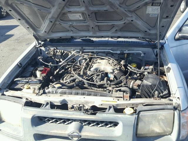 5N1ED28T9YC509837 - 2000 NISSAN XTERRA XE SILVER photo 7