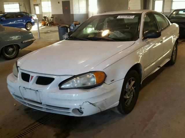 1G2NF52EX4M514435 - 2004 PONTIAC GRAND AM S 白色 照片 2