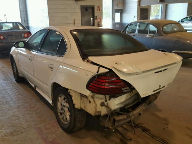 1G2NF52EX4M514435 - 2004 PONTIAC GRAND AM S 白色 照片 3