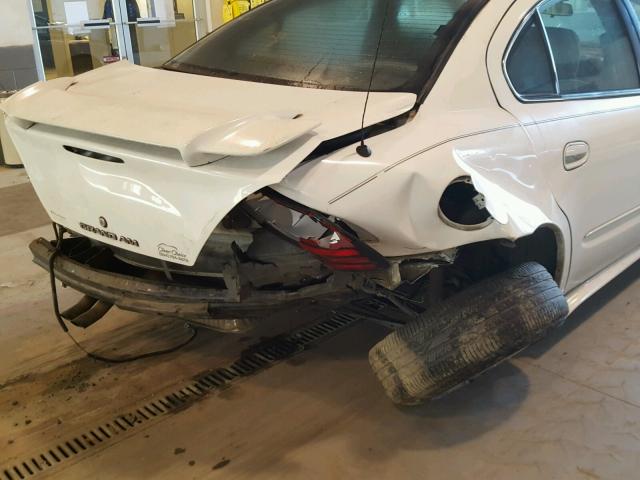 1G2NF52EX4M514435 - 2004 PONTIAC GRAND AM S 白色 照片 9