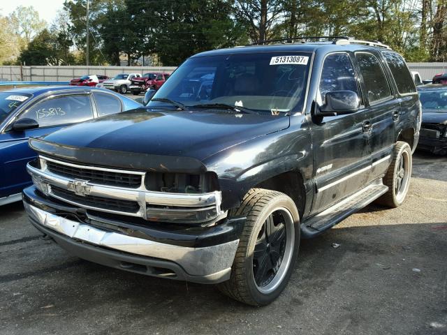 1GNEK13T4YJ166899 - 2000 CHEVROLET TAHOE K150 BLACK photo 2