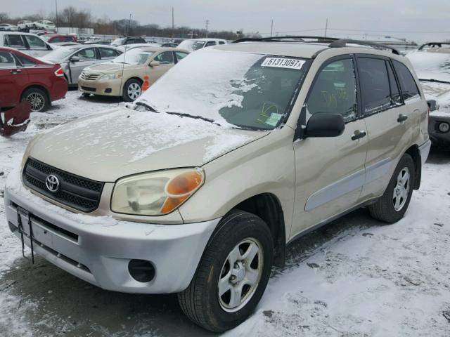 JTEHD20VX40010020 - 2004 TOYOTA RAV4 SILVER photo 2