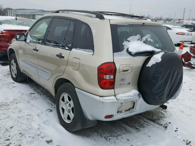 JTEHD20VX40010020 - 2004 TOYOTA RAV4 SILVER photo 3