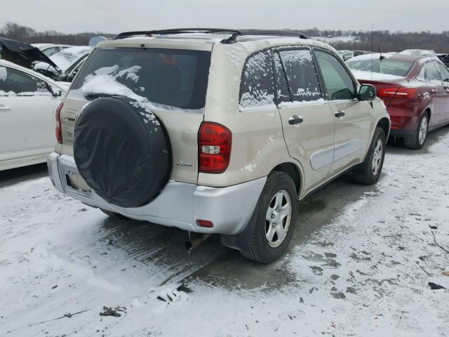 JTEHD20VX40010020 - 2004 TOYOTA RAV4 SILVER photo 4