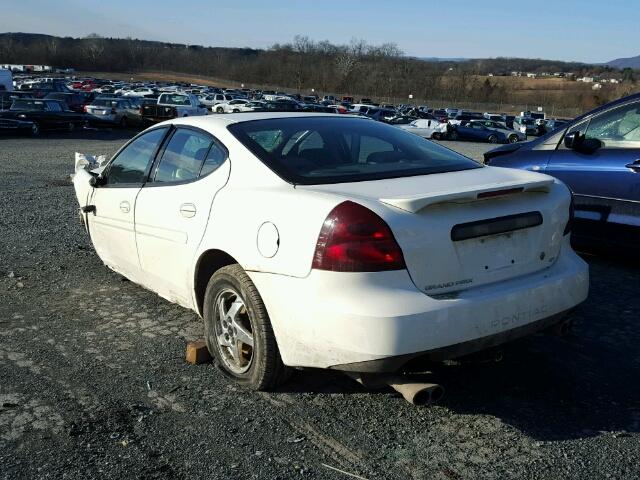 2G2WS522741374068 - 2004 PONTIAC GRAND PRIX WHITE photo 3