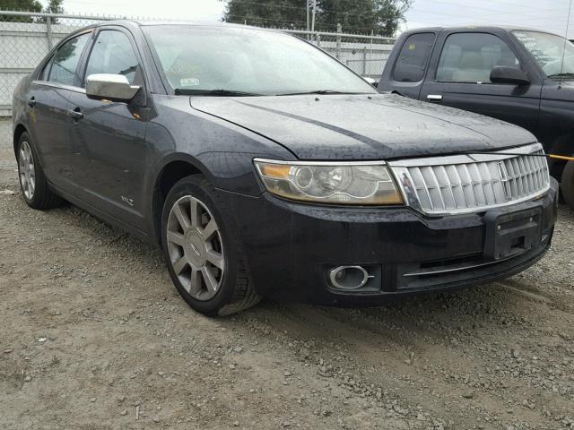 3LNHM28T89R601845 - 2009 LINCOLN MKZ BLACK photo 1