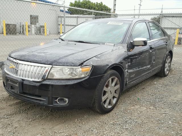 3LNHM28T89R601845 - 2009 LINCOLN MKZ BLACK photo 2