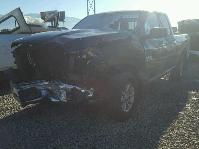 1C6RR7GG0DS614332 - 2013 RAM 1500 SLT BLACK photo 2