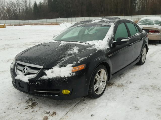 19UUA662X7A045074 - 2007 ACURA TL BLACK photo 2