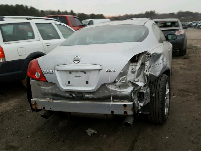 1N4AL24E68C285400 - 2008 NISSAN ALTIMA 2.5 SILVER photo 9