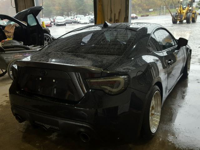 JF1ZNAA12D1701036 - 2013 TOYOTA SCION FR-S BLACK photo 4