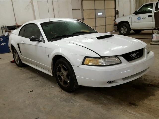 1FAFP4043YF218612 - 2000 FORD MUSTANG WHITE photo 1