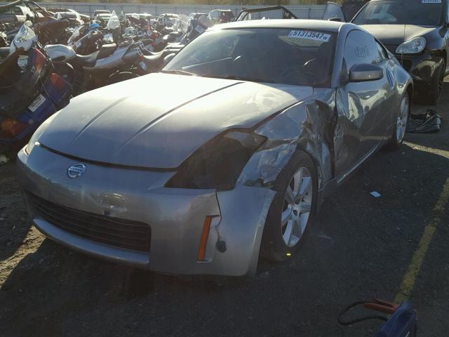 JN1AZ34D55M603733 - 2005 NISSAN 350Z COUPE CHARCOAL photo 2