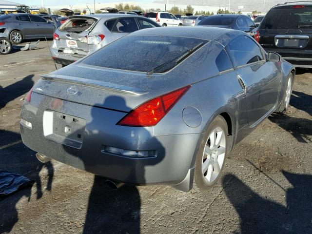 JN1AZ34D55M603733 - 2005 NISSAN 350Z COUPE CHARCOAL photo 4