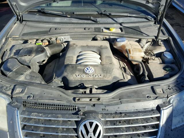 WVWTH63B03P052102 - 2003 VOLKSWAGEN PASSAT GLX SILVER photo 7
